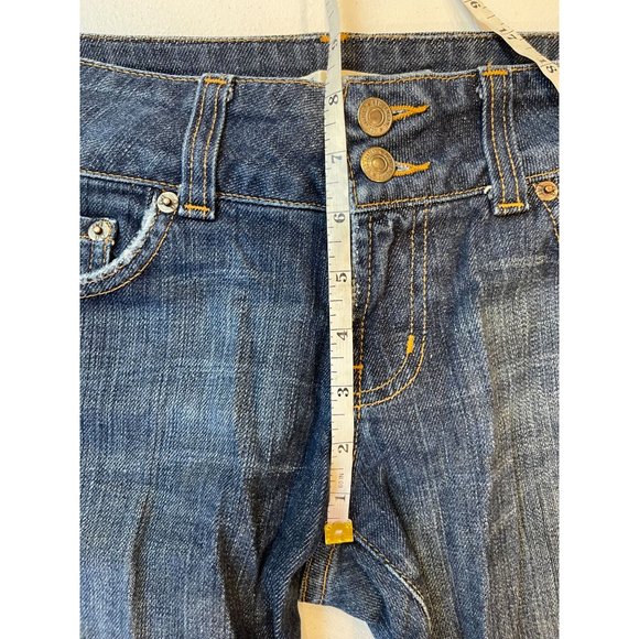 Red Engine Womens Jeans Straight Leg Original Vintage 1980s Denim Blue Size 29 - Picture 5 of 11